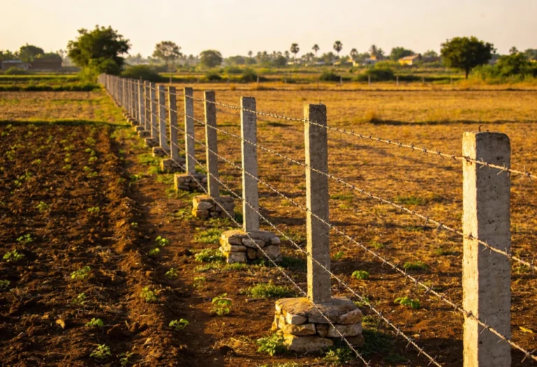 Barbed Wire Fencing