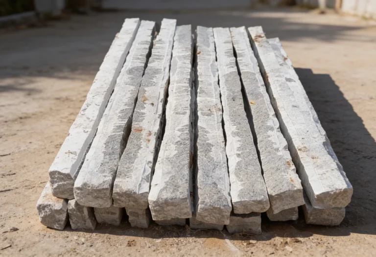 Stone Fencing Pole